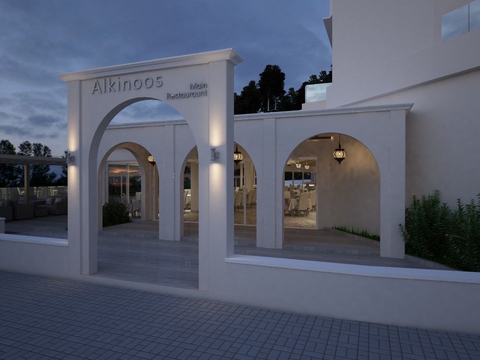 Blue Princess Hotel And Suites Liapades Exterior foto